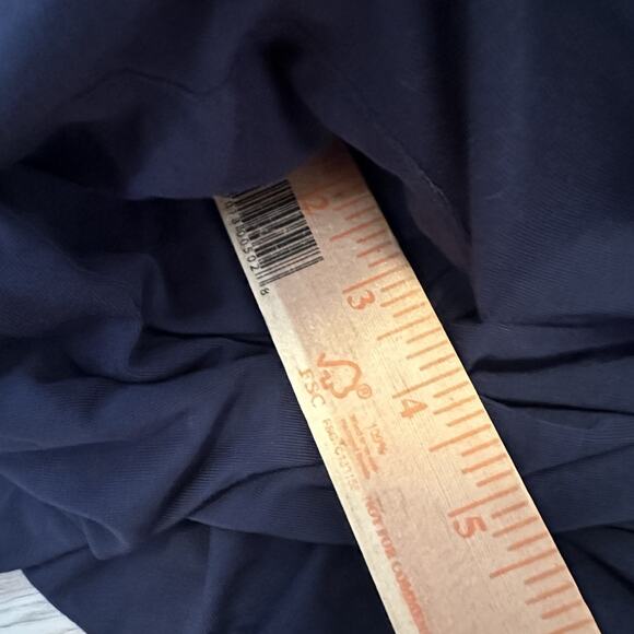 Quince Bamboo Maternity Nursing Nightgown Robe Set S Babydoll Gown Blue NWT - Picture 6 of 13